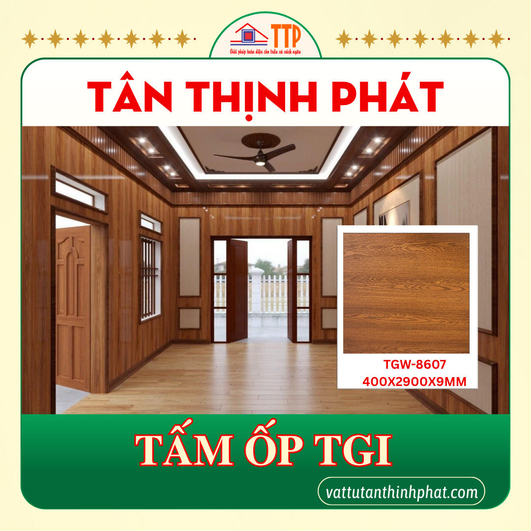 Các dòng tấm nhựa ốp tường TGI cao cấp chuyên ốp tường Các dòng tấm nhựa ốp tường TGI cao cấp chuyên ốp tường