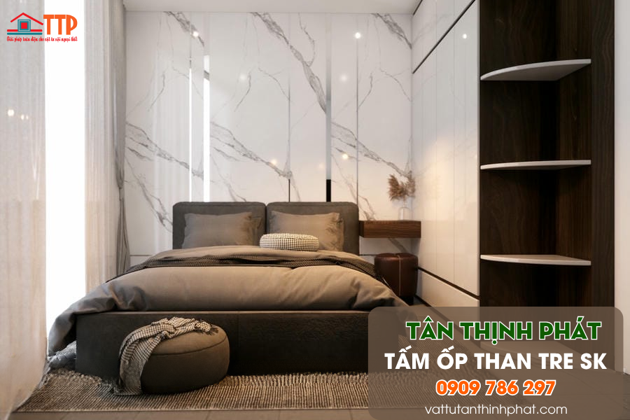 Tấm ốp than tre SK XU HƯỚNG NỘI THẤT LUXURY 2026