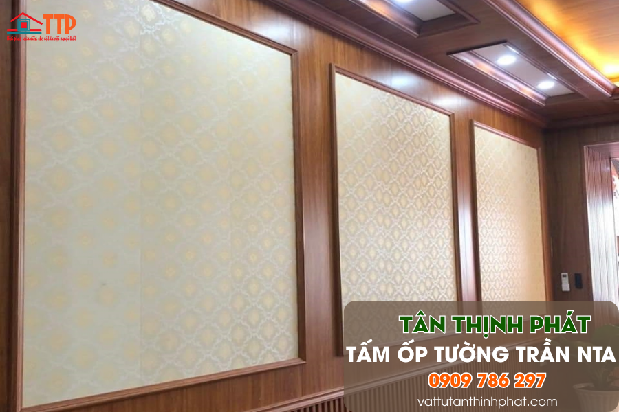 Tấm ốp tường trần NTA: Giải pháp hoàn hảo cho không gian sống hiện đại Tấm ốp tường trần NTA: Giải pháp hoàn hảo cho không gian sống hiện đại