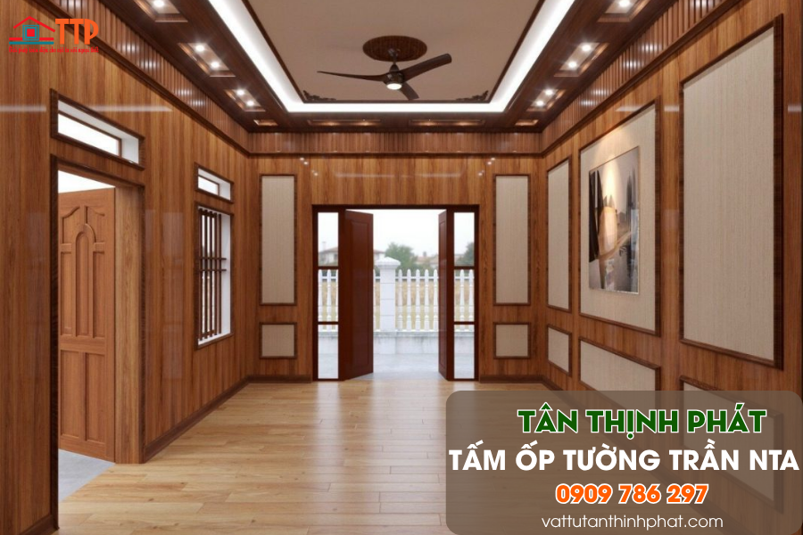 Tấm ốp tường trần NTA: Giải pháp hoàn hảo cho không gian sống hiện đại Tấm ốp tường trần NTA: Giải pháp hoàn hảo cho không gian sống hiện đại