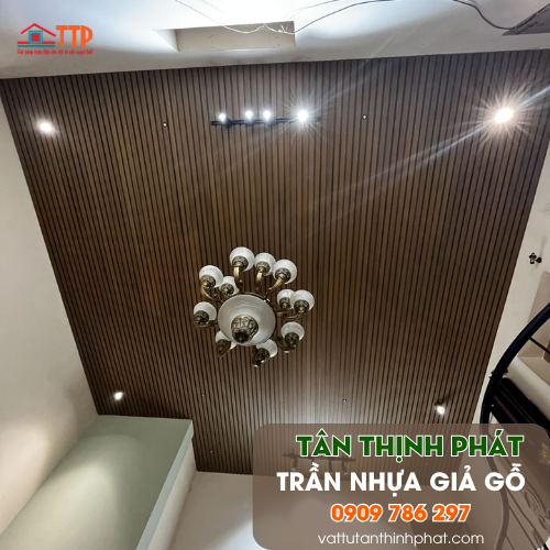 Tư vấn trần nhựa giả gỗ kèm báo giá mới nhất 2026