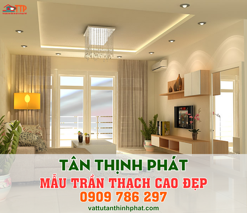 các mẫu trần thạch cao đẹp 2026