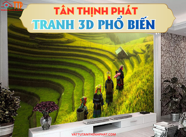 tranh 3D PVC trang trí tường tại Bà Rịa – Vũng Tàu