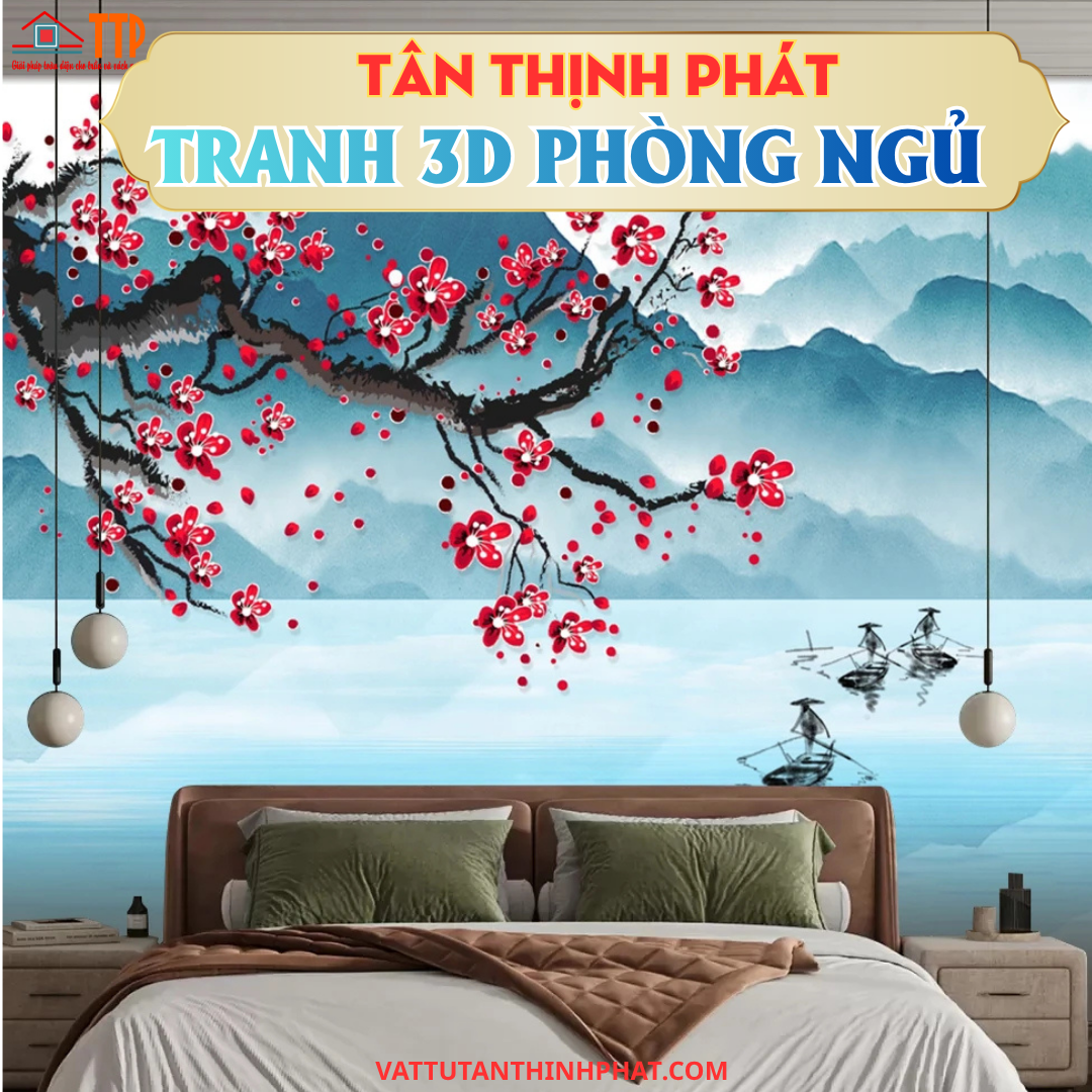 tranh 3D PVC trang trí tường tại Bà Rịa – Vũng Tàu