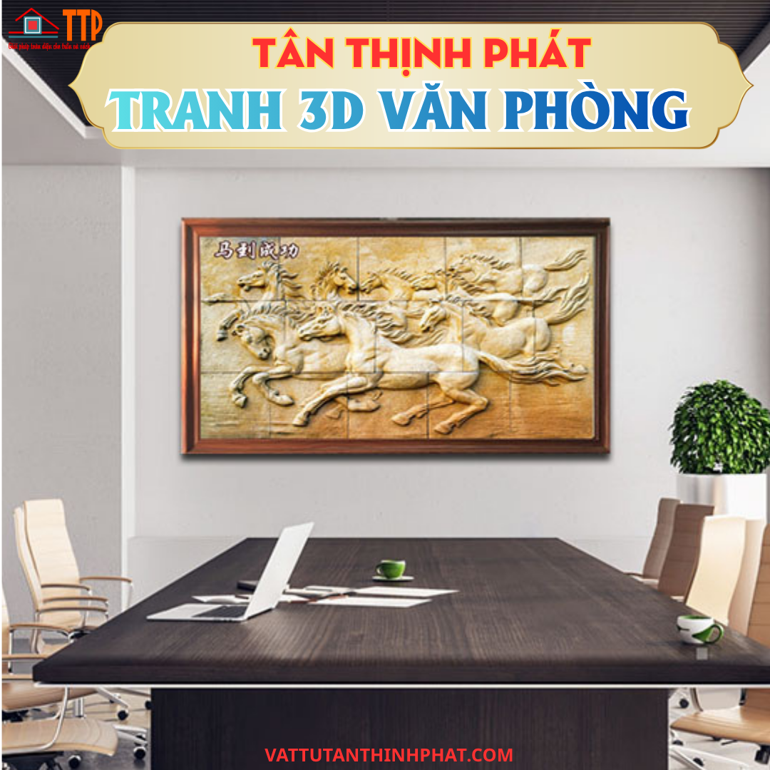 tranh 3D PVC trang trí tường tại Bà Rịa – Vũng Tàu