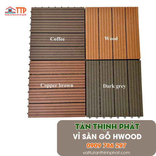 Vỉ Gỗ Ngoài Trời Hwood – Vật Liệu Lót Sàn Thông Minh, Tiện Dụng 2026