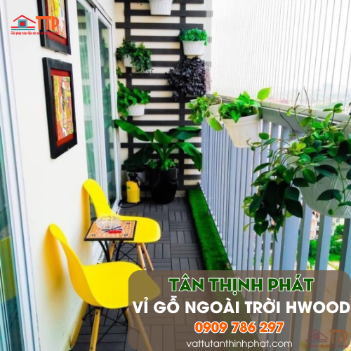 Vỉ Gỗ Ngoài Trời Hwood – Vật Liệu Lót Sàn Thông Minh, Tiện Dụng 2026