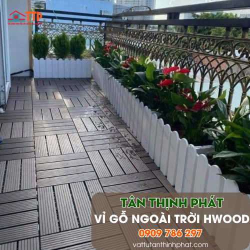Vỉ Gỗ Ngoài Trời Hwood – Vật Liệu Lót Sàn Thông Minh, Tiện Dụng 2026