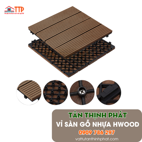 Vỉ Gỗ Ngoài Trời Hwood – Vật Liệu Lót Sàn Thông Minh, Tiện Dụng 2026