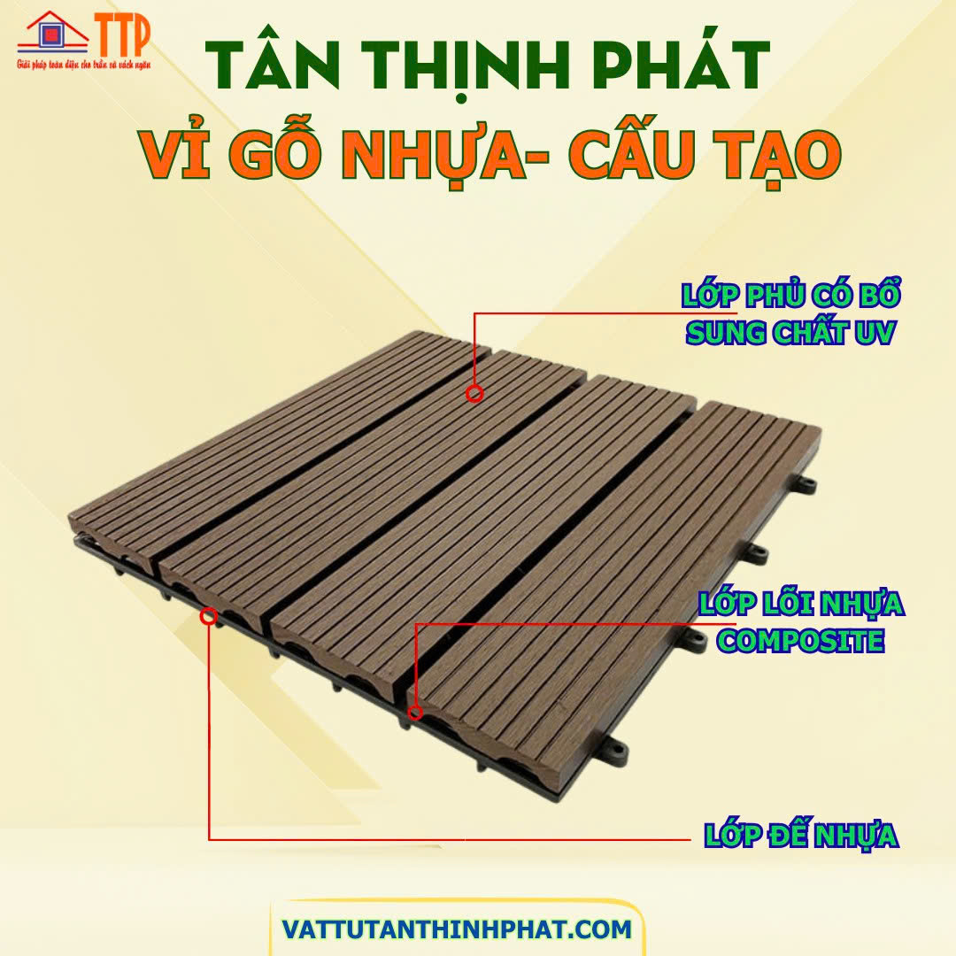 vỉ sàn gỗ nhựa ngoài trời vỉ sàn gỗ nhựa ngoài trời
