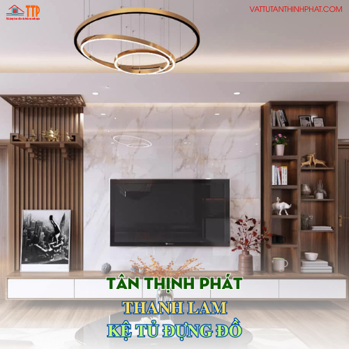 Thanh lam gỗ nhựa trang trí phòng khách Thanh lam gỗ nhựa trang trí phòng khách