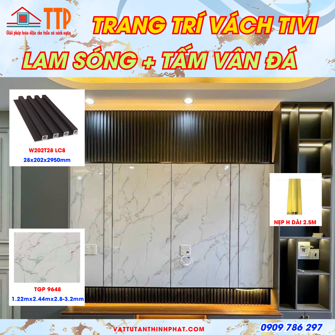 Lam sóng + tấm vân đá Bà Rịa Vũng Tàu