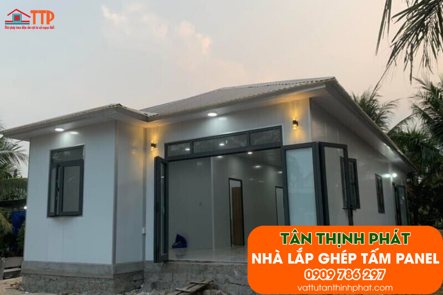 Nhà Lắp Ghép Tấm Panel Đẹp, Rẻ, Thi Công Nhanh Nhà Lắp Ghép Tấm Panel Đẹp, Rẻ, Thi Công Nhanh