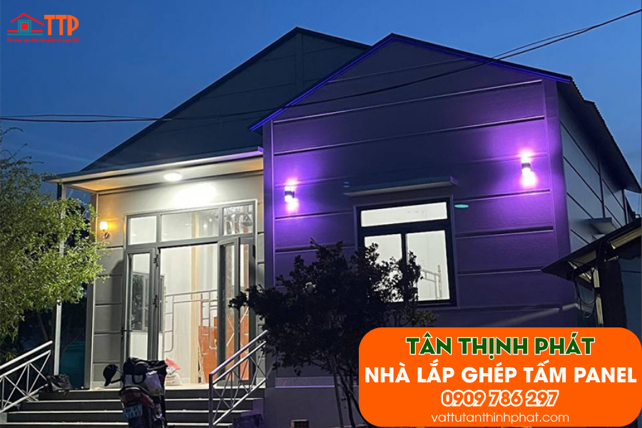 Nhà Lắp Ghép Tấm Panel Đẹp, Rẻ, Thi Công Nhanh Nhà Lắp Ghép Tấm Panel Đẹp, Rẻ, Thi Công Nhanh