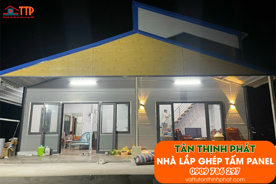 Nhà Lắp Ghép Tấm Panel Đẹp, Rẻ, Thi Công Nhanh Nhà Lắp Ghép Tấm Panel Đẹp, Rẻ, Thi Công Nhanh