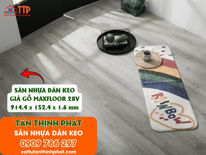 Tổng kho sàn nhựa dán keo Bà Rịa Vũng Tàu