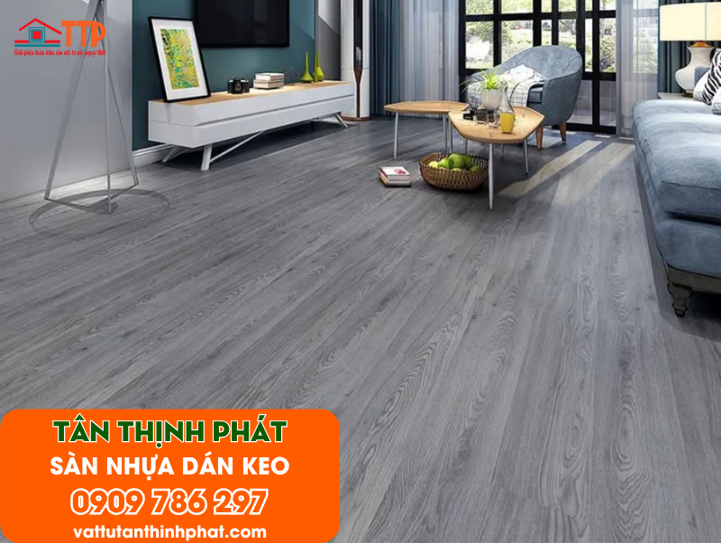 Sàn Nhựa Dán Keo Giá Rẻ, Thi Công Nhanh Tại Bà Rịa Vũng Tàu
