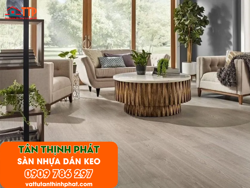 Sàn Nhựa Dán Keo Giá Rẻ, Thi Công Nhanh Tại Bà Rịa Vũng Tàu