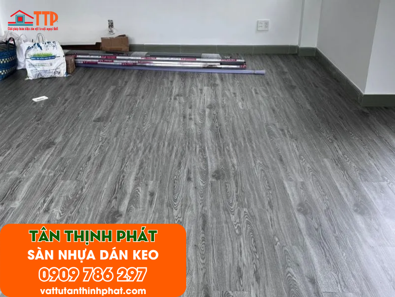 Sàn Nhựa Dán Keo Giá Rẻ, Thi Công Nhanh Tại Bà Rịa Vũng Tàu