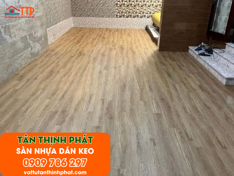 Sàn Nhựa Dán Keo Giá Rẻ, Thi Công Nhanh Tại Bà Rịa Vũng Tàu