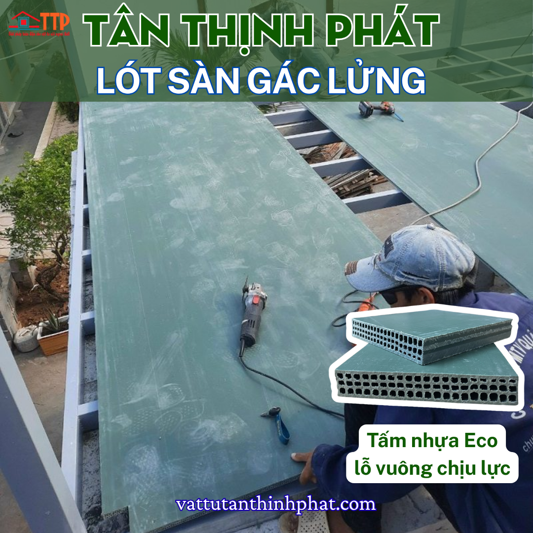 Tấm Nhựa Eco Lót Sàn Chịu Lực, Làm Vách Ngăn Tường Ngăn Nhẹ Bà Rịa Vũng Tàu, TP.HCM, Đồng Nai, Bình Thuận