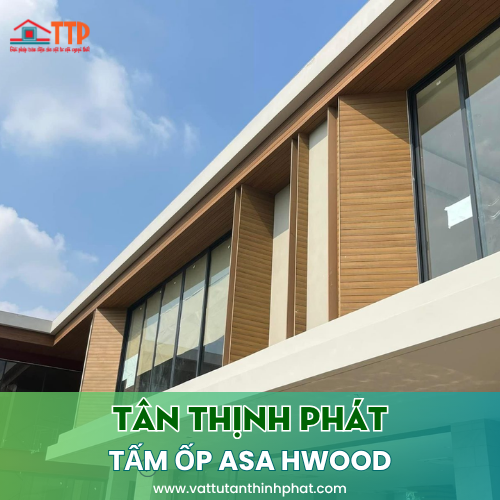 Tấm ốp gỗ nhựa phủ ASA Hwood trang trí ngoại thất Bà Rịa Vũng Tàu Tấm ốp gỗ nhựa phủ ASA Hwood trang trí ngoại thất Bà Rịa Vũng Tàu