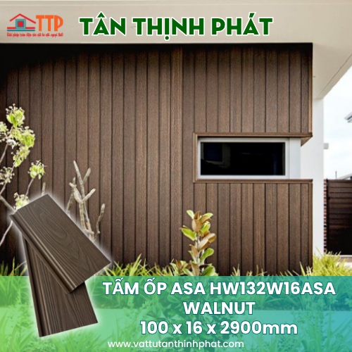 Tấm ốp gỗ nhựa phủ ASA Hwood trang trí ngoại thất Bà Rịa Vũng Tàu Tấm ốp gỗ nhựa phủ ASA Hwood trang trí ngoại thất Bà Rịa Vũng Tàu