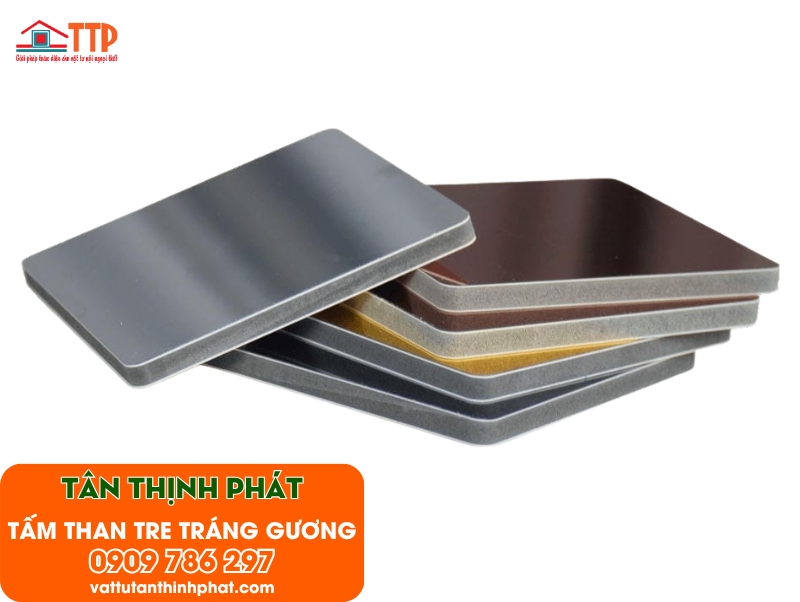 Tấm ốp than tre tráng gương: Vẻ đẹp đến từ sự khác biệt