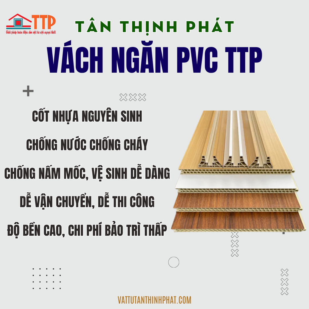 Báo giá vách ngăn phòng nhựa 2 mặt cao cấp tại Bà Rịa Vũng Tàu