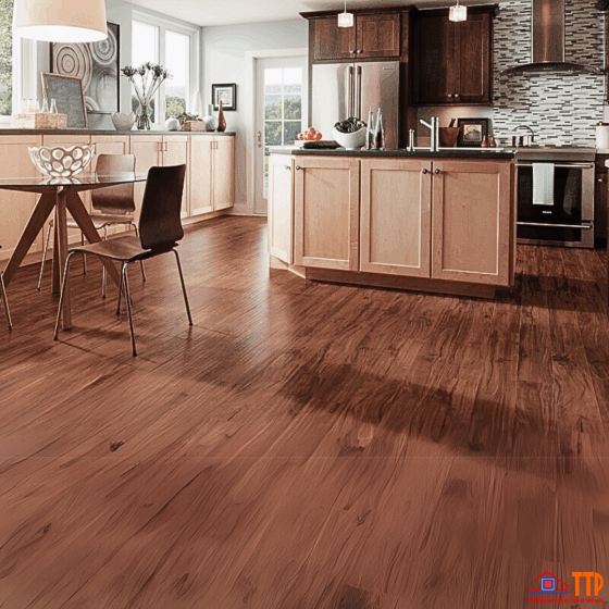 SÀN NHỰA DÁN KEO GIẢ GỖ MAXFLOOR 16V