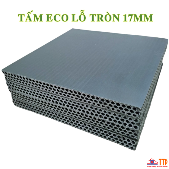 TẤM NHỰA ECO 17mm LỖ TRÒN