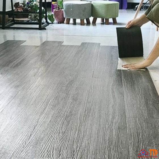 SÀN NHỰA DÁN KEO GIẢ GỖ MAXFLOOR 28V