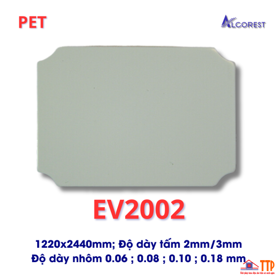 Alu Alcorest trong nhà PET EV2002 màu trắng sữa
