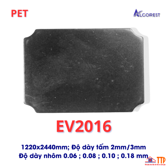 Alu Alcorest trong nhà PET EV2016 màu đen