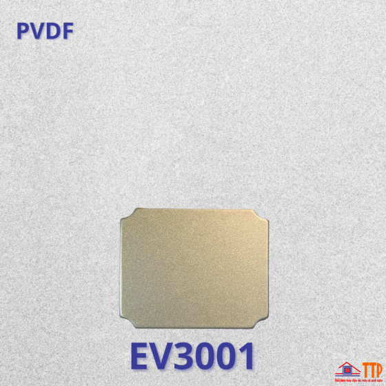 Alu Alcorest ngoài trời PVDF EV3001 màu xám bạc