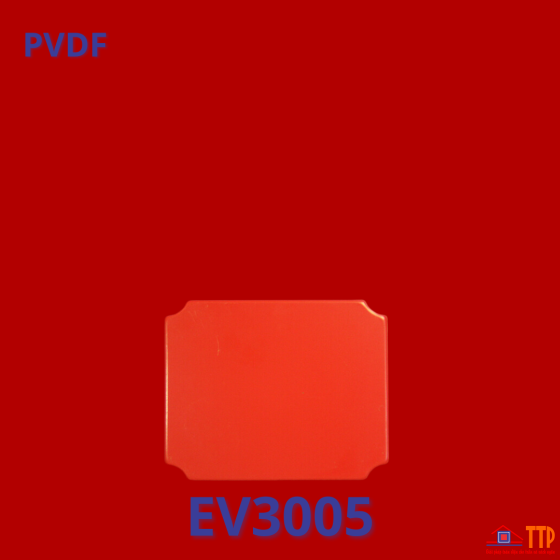 Alu Alcorest ngoài trời PVDF EV3010 màu đỏ
