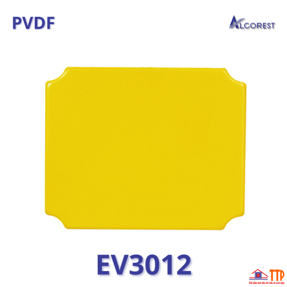 Alu Alcorest ngoài trời PVDF EV3012 màu vàng