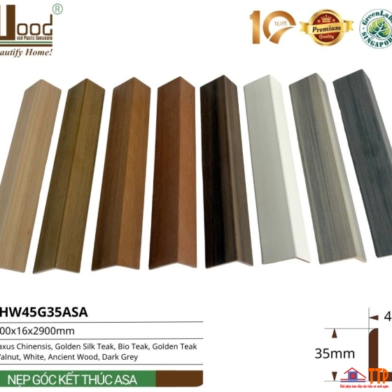 Nẹp Góc Kết Thúc HW45G35ASA