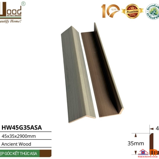 Nẹp Góc Kết Thúc HW45G35ASA