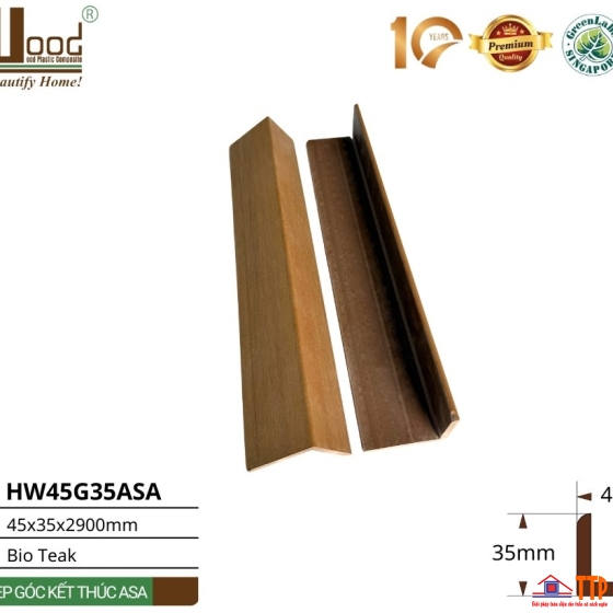 Nẹp Góc Kết Thúc HW45G35ASA