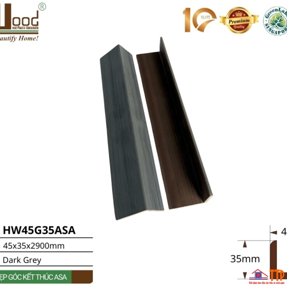 Nẹp Góc Kết Thúc HW45G35ASA