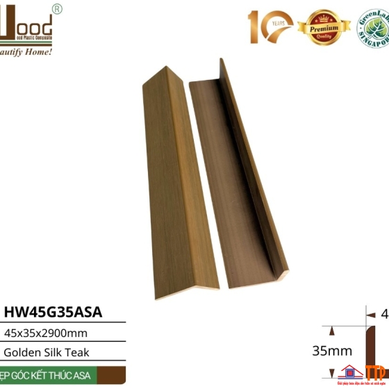 Nẹp Góc Kết Thúc HW45G35ASA