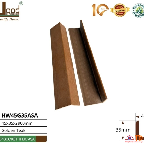 Nẹp Góc Kết Thúc HW45G35ASA