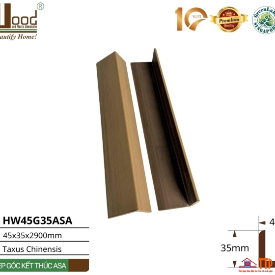 Nẹp Góc Kết Thúc HW45G35ASA