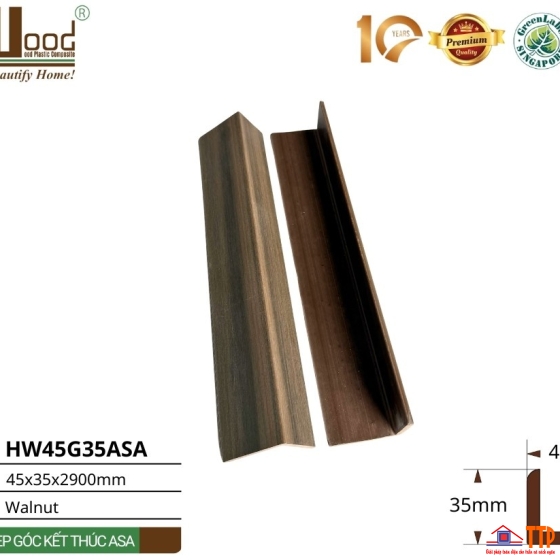 Nẹp Góc Kết Thúc HW45G35ASA