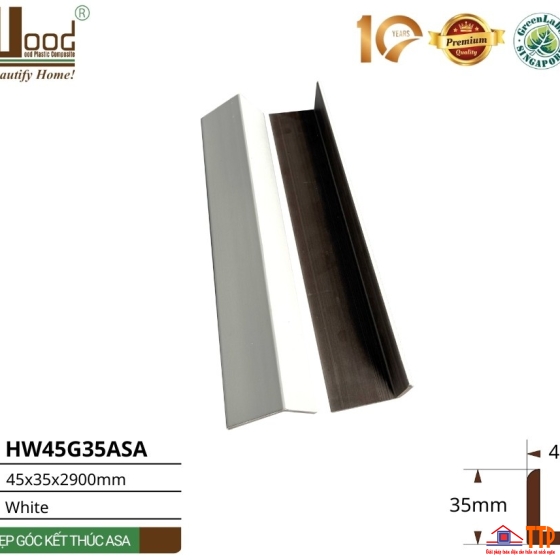 Nẹp Góc Kết Thúc HW45G35ASA