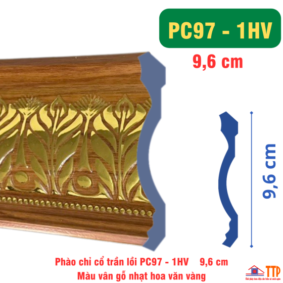 PHÀO CỔ TRẦN  LỒI 9.6 cm PC97 - 1HV