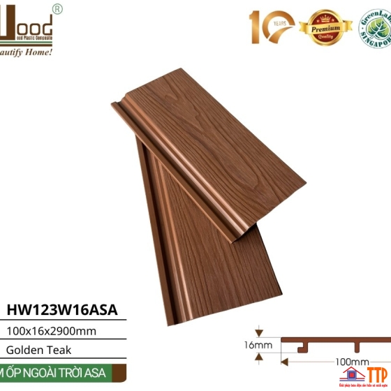 Tấm ốp ngoài trời HW123W16ASA