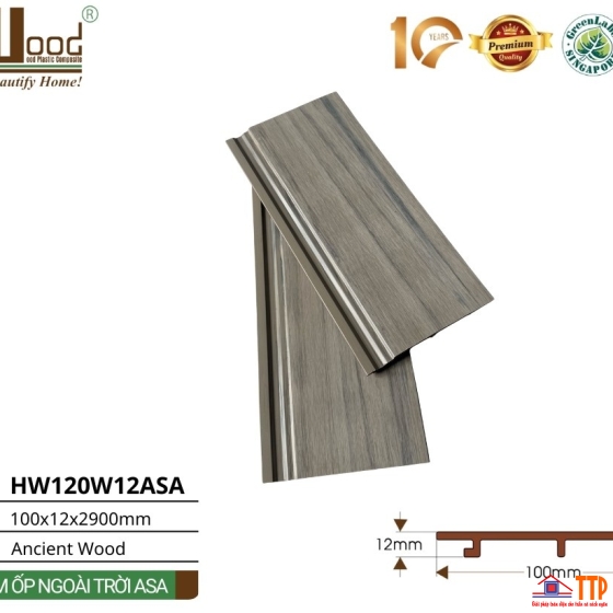 Tấm ốp ngoài trời HW120W12ASA