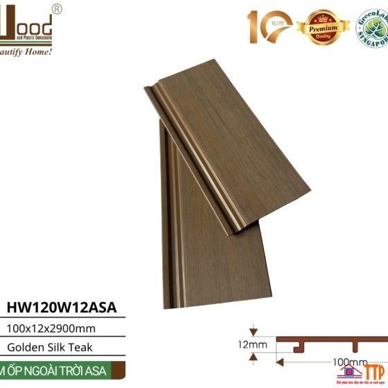 Tấm ốp ngoài trời HW120W12ASA